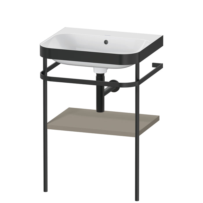 Duravit HP4735N9292 Happy D.2 Plus C-Bonded Vanity Kit Stone Gray