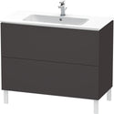 Duravit LC662708080 L-Cube Wall Mount Vanity Cabinet