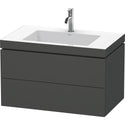 Duravit LC6927O4949 L-Cube Wall Mount C-Bonded Vanity