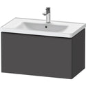 Duravit DE42550BD490000 D-Neo Wall-Mount Vanity Unit Graphite Matte