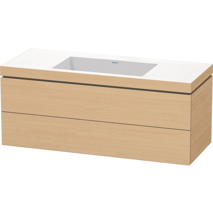 Duravit LC6929N3030 L-Cube Wall Mount C-Bonded Vanity