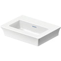 Duravit 0737450070 White Tulip Wall Mounted Bathroom Sink