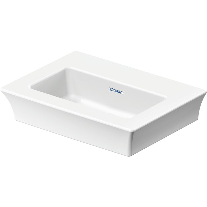 Duravit 0737450070 White Tulip Wall Mounted Bathroom Sink