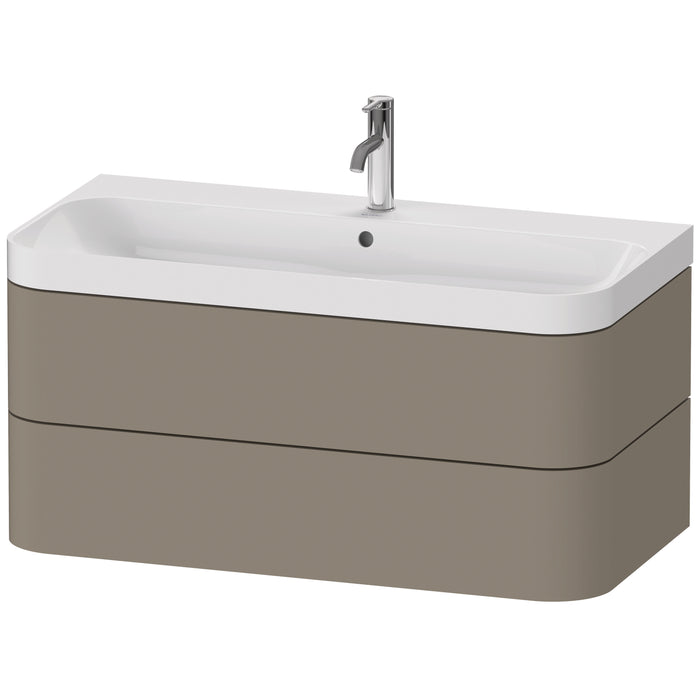 Duravit HP4348O9292 Happy D.2 Wall Mount C-Shaped Vanity