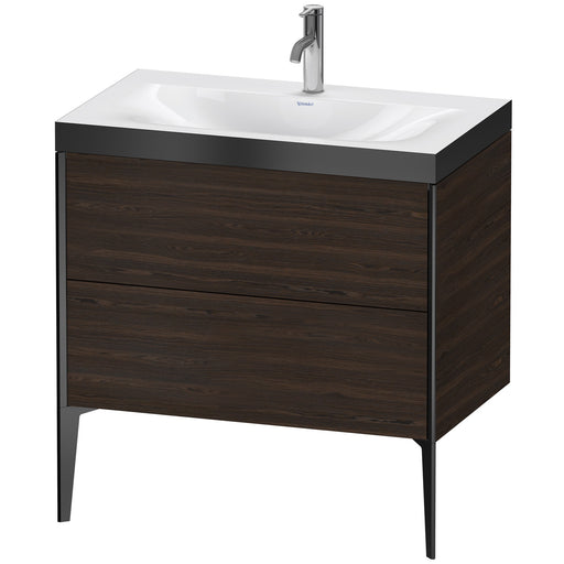 Duravit XV4710OB269P XViu C-Bonded Floorstanding Vanity Kit Walnut Brushed