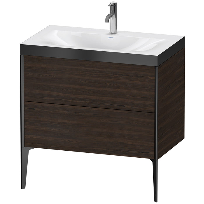 Duravit XV4710OB269P XViu C-Bonded Floorstanding Vanity Kit Walnut Brushed