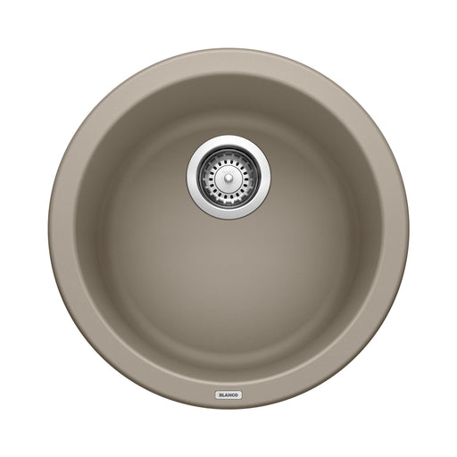Blanco 517699 Rondo SILGRANIT 18" Dual Mount Bar Sink - Truffle