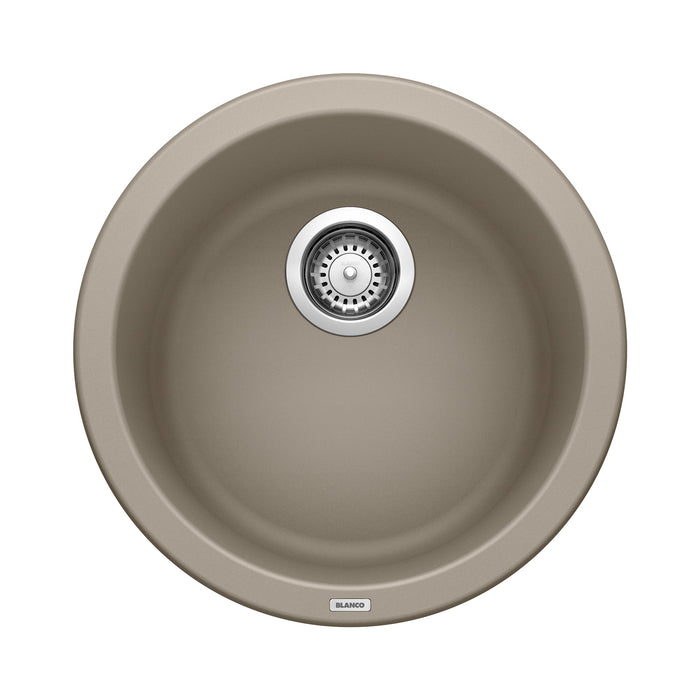 Blanco 517699 Rondo SILGRANIT 18" Dual Mount Bar Sink - Truffle