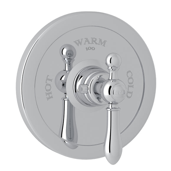 House of Rohl AC720LM-APC/TO Arcana Thermostatic Trim Plate without Volume Control