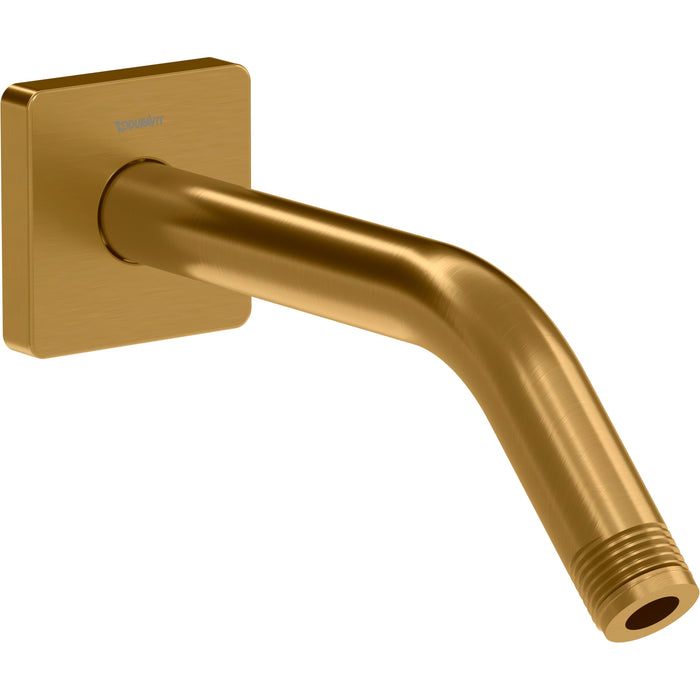Duravit UV0670038U37 DuraShower Wall Mount Shower Arm Brushed Gold