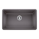 Blanco 442530 Precis SILGRANIT 30" Single Bowl Undermount Kitchen Sink - Cinder