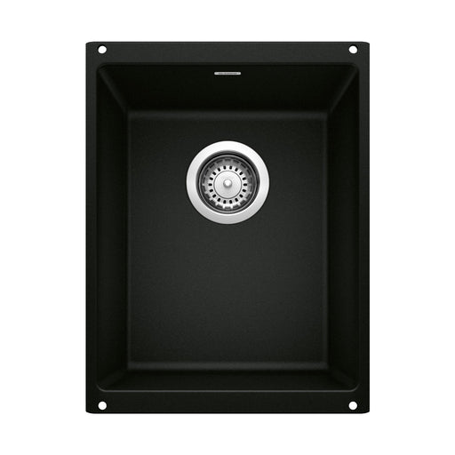 Blanco 442932 Precis SILGRANIT 13" Undermount Bar Sink - Coal Black