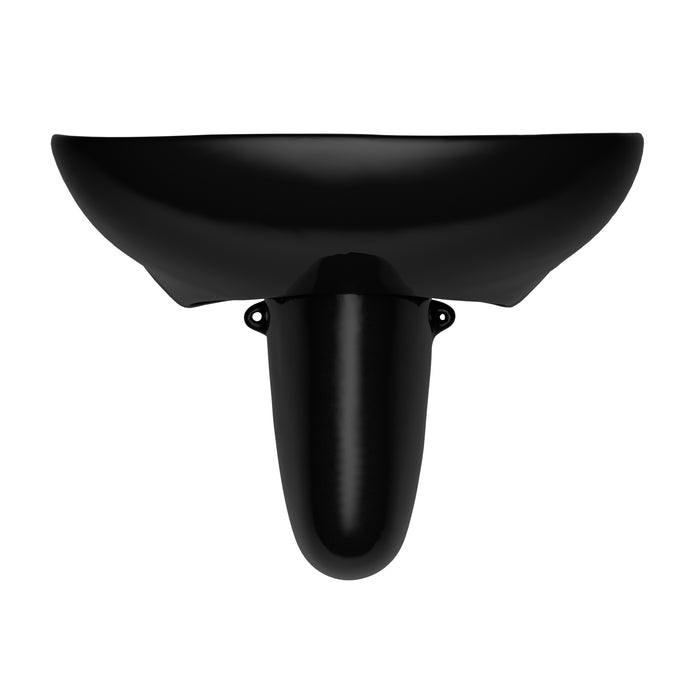 TOTO LHT242.8#51 Prominence Oval Wall-Mount Bathroom Sink and Shroud for 8 Inch Center Faucets, Ebony