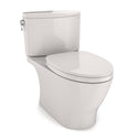 TOTO Nexus 1G Two-Piece Elongated 1.0 GPF Universal Height Toilet with CeFiONtect and SS124 SoftClose Seat, Washlet+ Ready, Colonial White - MS442124CUFG#11