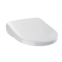 TOTO Washlet S7A Electronic Bidet Toilet Seat, eWater+ Bowl and Wand Cleaning, Auto Open and Close Contemporary Lid, Round, Cotton White - SW4735#01