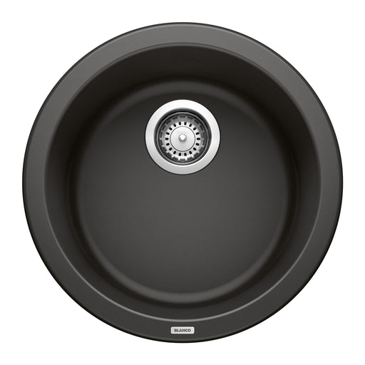 Blanco 525960 Rondo SILGRANIT 18" Dual Mount Bar Sink - Coal Black