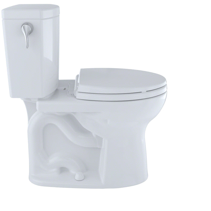 TOTO CST453CUF#51 Drake II 1G Two-Piece Round Toilet, Ebony