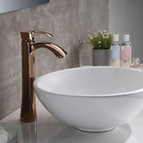 ANZZI LS-AZ118 Deux Series Ceramic Vessel Sink in White