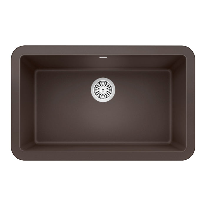Blanco 401733 Ikon SILGRANIT 30" Single Bowl Apron-Front Farmhouse Sink - Cafe