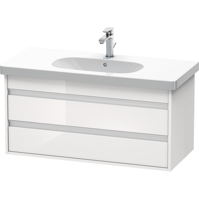 Duravit KT664802222 Ketho Wall-Mount Vanity Unit White