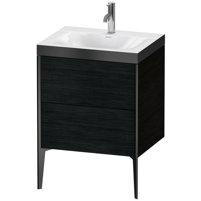 Duravit XV4709OB216P XViu C-Bonded Floorstanding Vanity Kit Oak Black