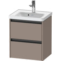 Duravit K25280043430000 Ketho.2 Wall Mount Vanity Cabinet