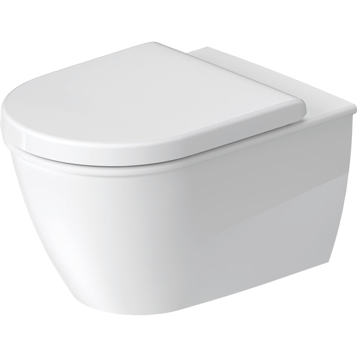 Duravit 2545092092 Darling New Dual Flush Elongated Wall Mounted Toilet
