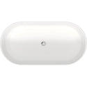 Duravit 700516000000090 Soleil by Starck x Oval Freestanding Bathtub
