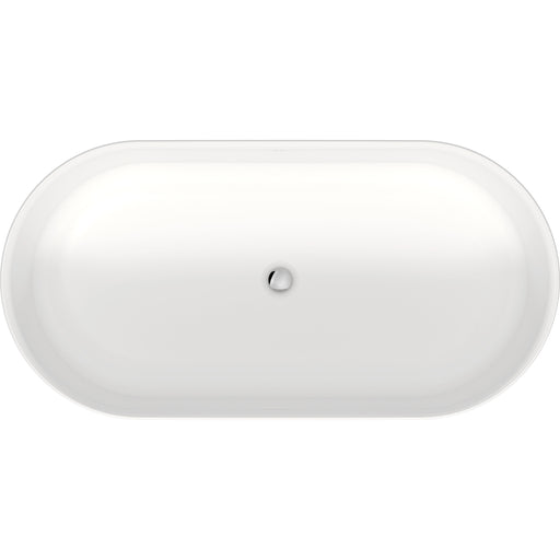 Duravit 700516000000090 Soleil by Starck x Oval Freestanding Bathtub