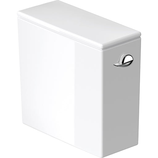 Duravit 09352000U6 DuraStyle 1.0 GPF Toilet Tank with Right Lever Flush