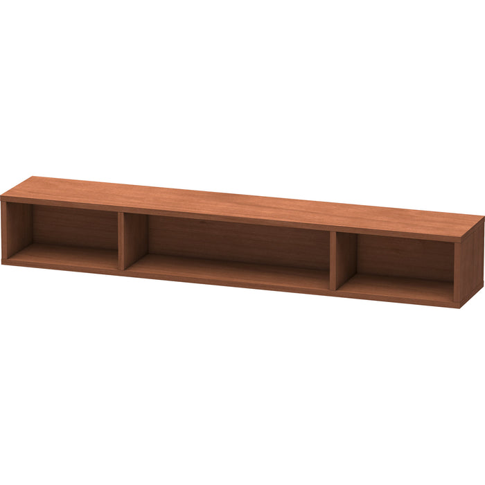Duravit LC120001313 L-Cube Wall Shelf with Three Compartments American Walnut