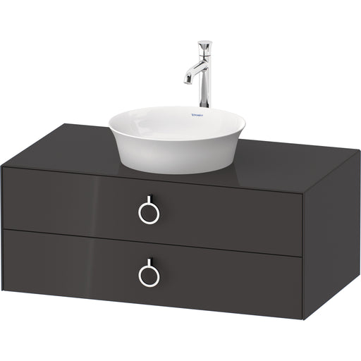 Duravit WT49910H1H1 White Tulip Wall Mount Vanity Cabinet