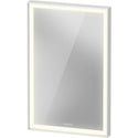 Duravit LC7379000006000 L-Cube Mirror with Lighting White Aluminum