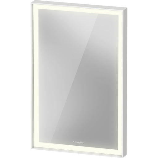 Duravit LC7379000006000 L-Cube Mirror with Lighting White Aluminum