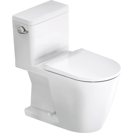 Duravit 20080120U3 D-Neo 1.28 GPF Rimless Elongated One Piece Toilet