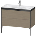 Duravit XV4711OB235P XViu C-Bonded Floorstanding Vanity Kit Oak Terra