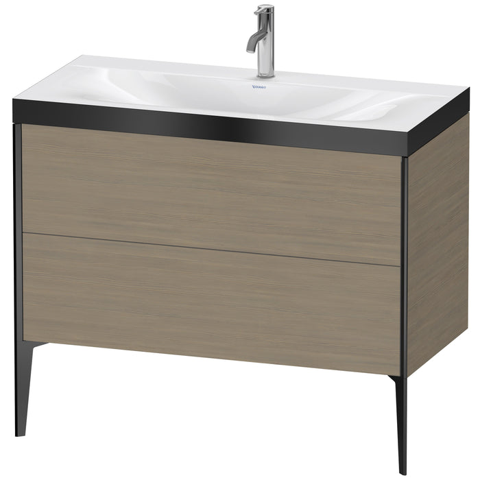 Duravit XV4711OB235P XViu C-Bonded Floorstanding Vanity Kit Oak Terra
