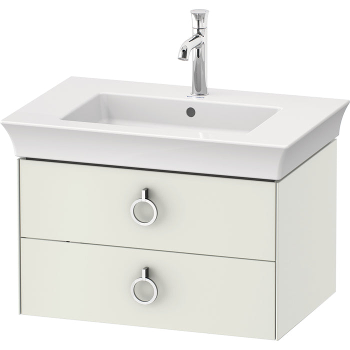 Duravit WT435103636 White Tulip Wall Mount Vanity Cabinet