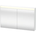 Duravit BR7104018186000 Brioso Mirror Cabinet with Lighting White