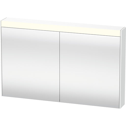 Duravit BR7104018186000 Brioso Mirror Cabinet with Lighting White