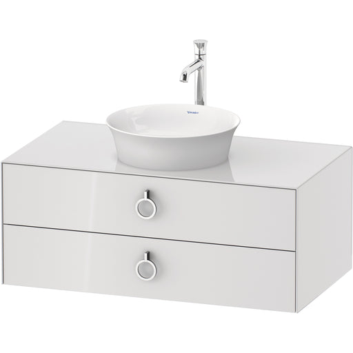 Duravit WT499108585 White Tulip Wall Mount Vanity Cabinet