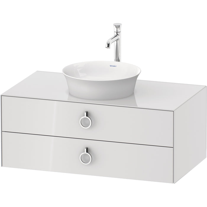 Duravit WT499108585 White Tulip Wall Mount Vanity Cabinet