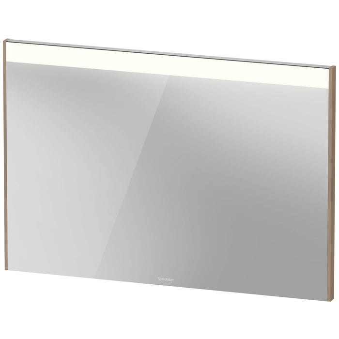 Duravit BR7023035356000 Brioso Mirror with Lighting Concrete Gray