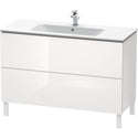 Duravit LC662802222 L-Cube Wall Mount Vanity Cabinet