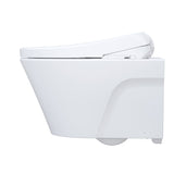 TOTO CWT4264726CMFG#MS WASHLET+ AP Wall-Hung Toilet with S7 Bidet Seat and DuoFit In-Wall Dual-Flush Tank System