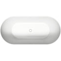 Duravit 700525000000090 No.1 63" x Oval Freestanding Bathtub Acrylic