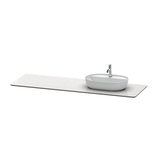 Duravit LU9468R1717 Luv Quartz Structure with One Bathroom Sink Cutout