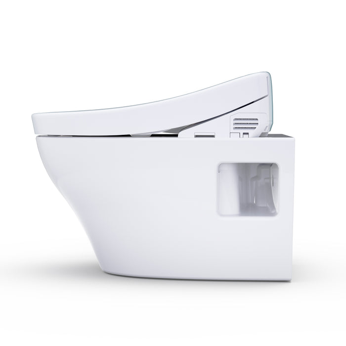 TOTO CWT4283346CMFG#MS Washlet+ EP Wall-Hung Toilet and Washlet S2 Bidet Seat with DuoFit In-Wall Tank