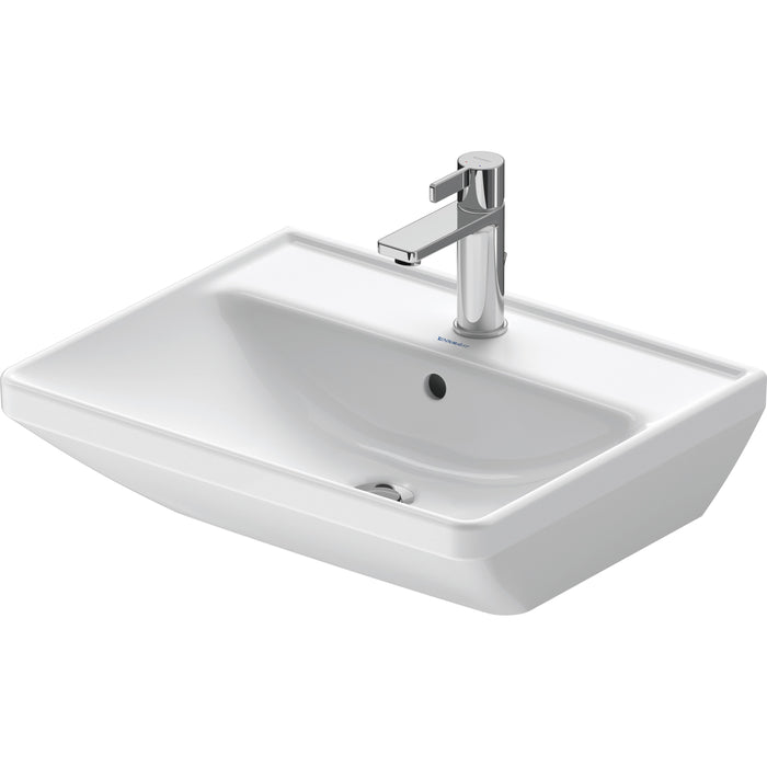 Duravit 23665500001 D-Neo Wall-Mount Bathroom Sink with WonderGliss