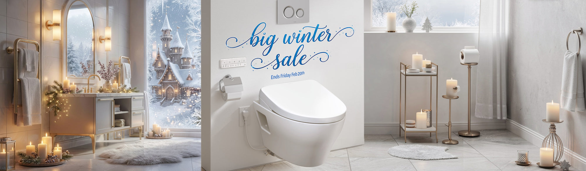 big winter sale on Toto toilets and washlet bidet seats - coupon codes, free shipping